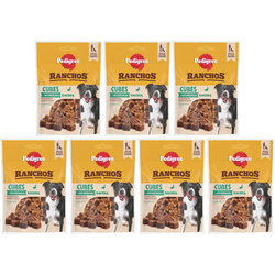 Pedigree Ranchos Cubes z kaczką 7x 70g