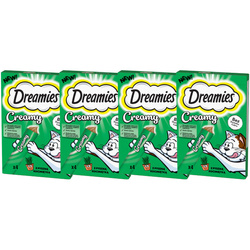 Dreamies Creamy z kocimiętką 4x 4x 10g
