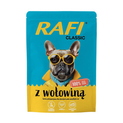 DNP RAFI Clasic z wołowiną dla psa 400g