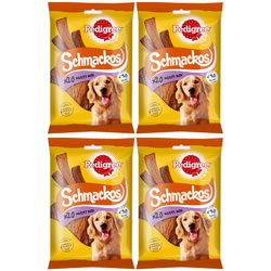 Pedigree Schmackos z wołowiną, jagnięciną, drobiem 4x 144g