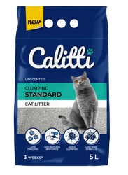 Calitti Standard Unscented żwirek bentonitowy 5L