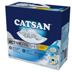 Catsan Active Fresh zbrylający żwirek dla kota 5L