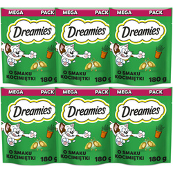 Dreamies przysmak dla kota z nutą kocimiętki 6x 180g