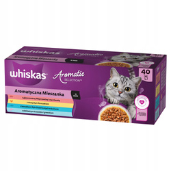 Whiskas Aromatyczna mieszanka w sosie 40x85g